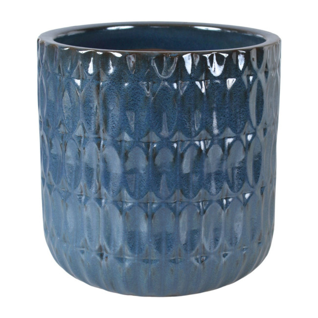 Donica walec Naranjas niebieski