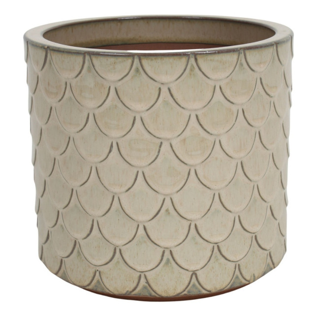 Donica walec Łuska krem