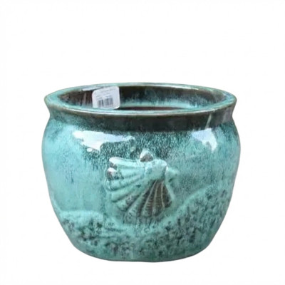 Donica Baryłka Muszla zielona