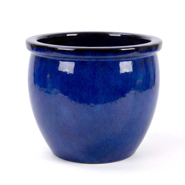 Donica Baryłka Smukła niebieska