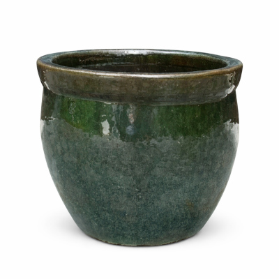 Donica Delta baryłka zielona