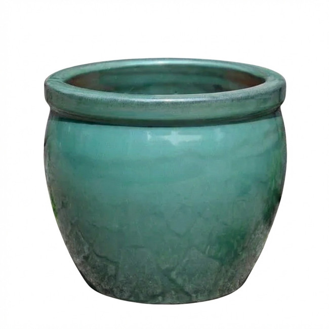 Donica Delta baryłka seledyn