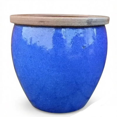 Donica Bonn wysoka gładka niebieska