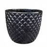 Donica Egg Ananas czarna