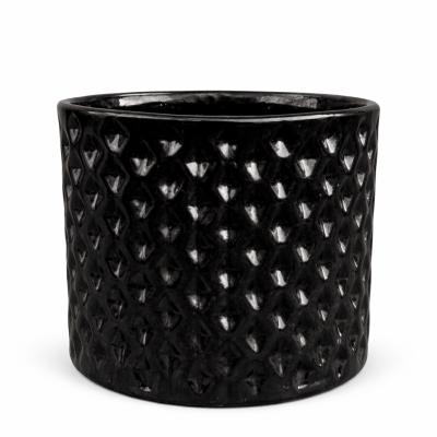 Donica Dion walec czarna