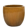 Donica Egg Rib żebrowana miodowa
