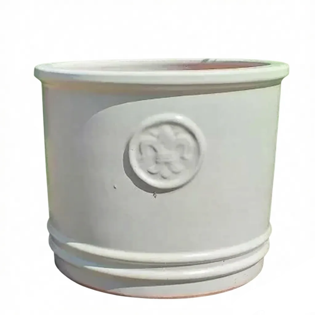 Donica Lilia Cylinder biała