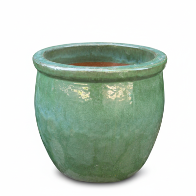 Donica Garden Old baryłka wysoka zielona