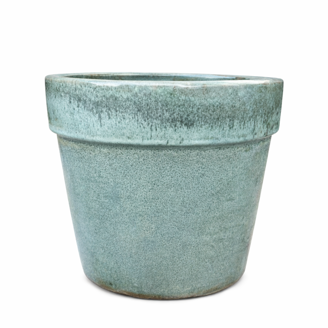 Donica prosta z rantem zielona