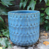 Donica walec Naranjas niebieski