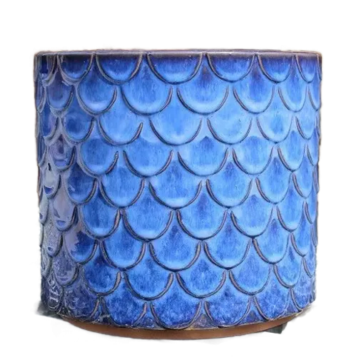 Donica walec Łuska niebieska