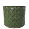 Donica walec Łuska zielona