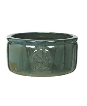 Donica Heritage Edwin misa cylinder ciemnozielona