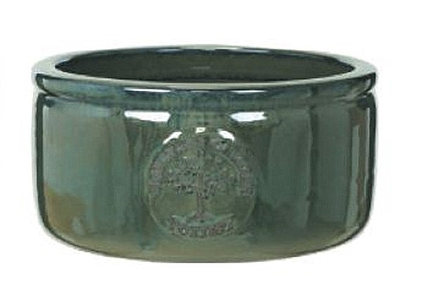 Donica Heritage Edwin misa cylinder ciemnozielona