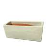 Donica skrzynia ceramiczna kremowa