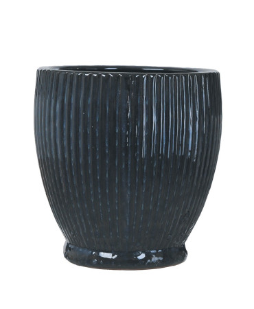 Donica Maisy ryflowana granat