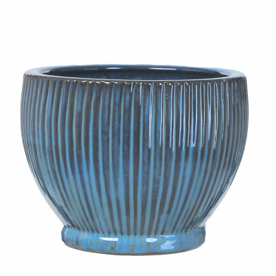 Donica Maisy misa ryflowana niebieska