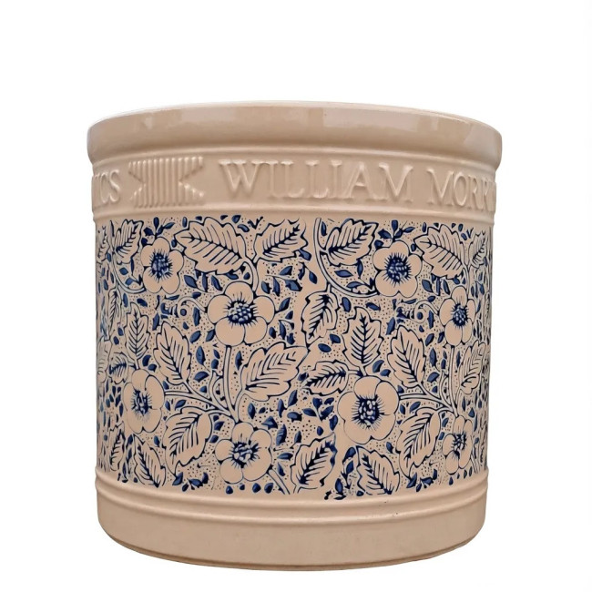 Donica William Morris krem niebieskie kwiaty