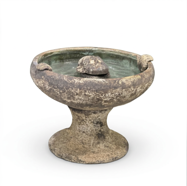 Fontanna ceramiczna vulcano Topielec