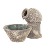 Fontanna ceramiczna vulcano Dzbanek z misą