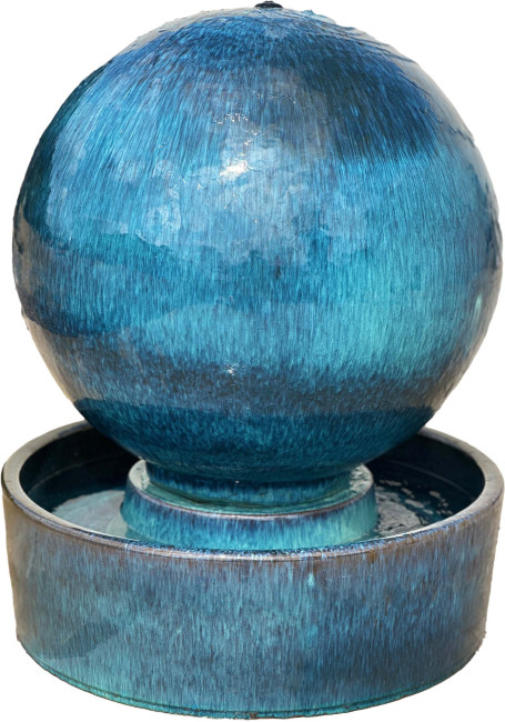 Fontanna ceramiczna Elise kula turkus
