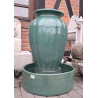 Fontanna ceramiczna Camille zielona