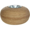 Osłonka okrągła z drewna bambusowego