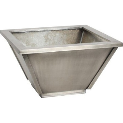 Donica metalowa kwadratowa misa