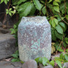 Wazon Garden Old vulcano zielony walcowaty