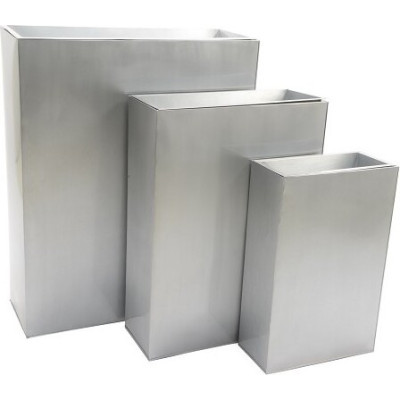 Donica metalowa wysoka ścianka