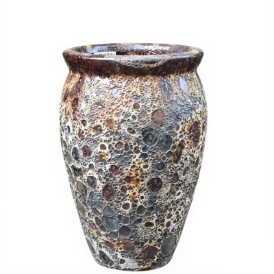 Wazon Atlantic Delta vulcano brąz