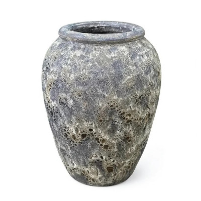 Donica Garden Old Vulcano wazon czarny