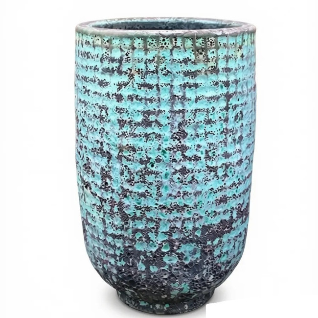 Wazon Maestro vulcano niebieski