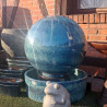 Fontanna ceramiczna Elise kula turkus