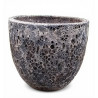 Donica Pompei Vulcano egg czarna