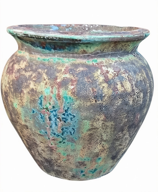 Donica Pompei zielona waza
