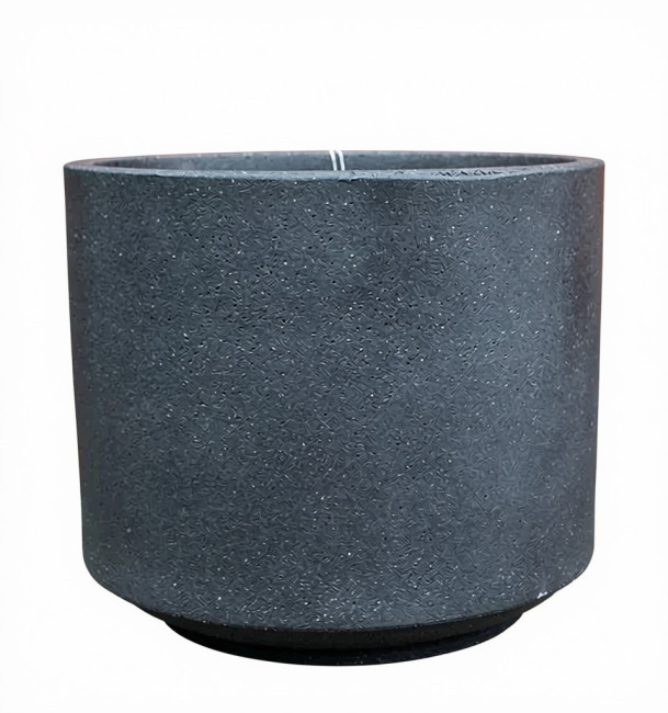 Donica Antracyt walec zaokrąglony