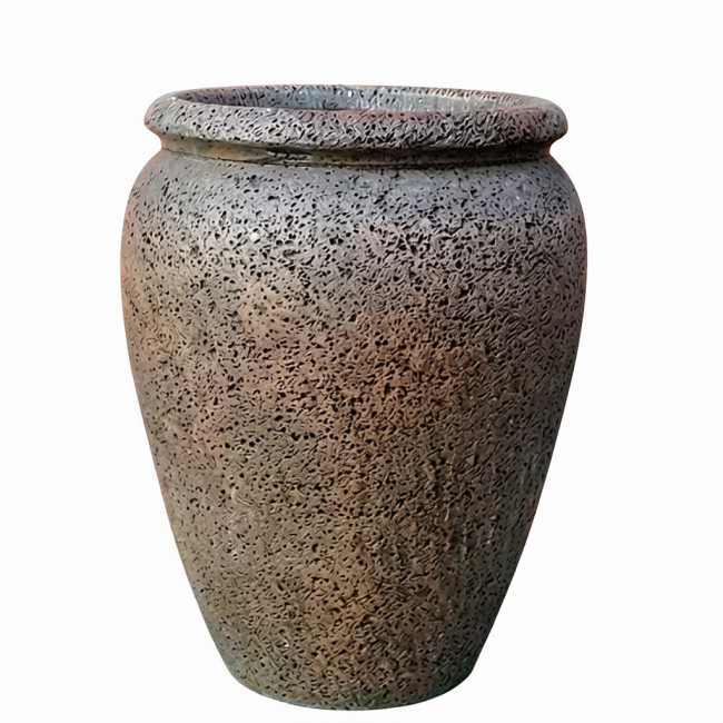 Donica waza wysoka brązowy kamień