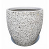 Donica Grit Egg szara