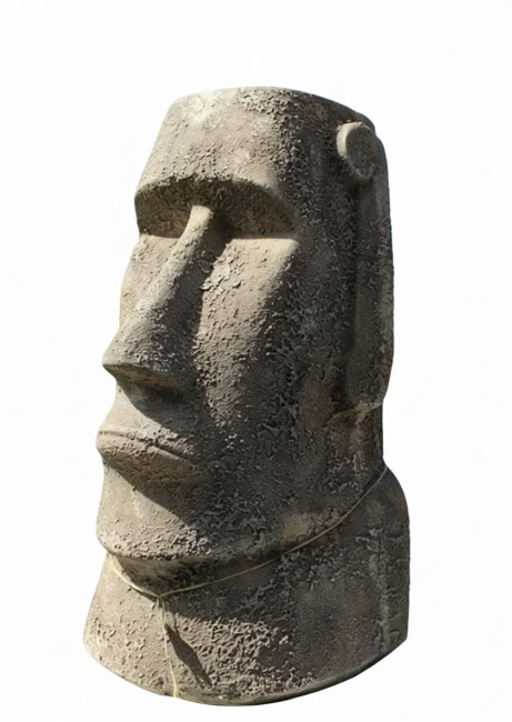 Donica głowa Moai duża