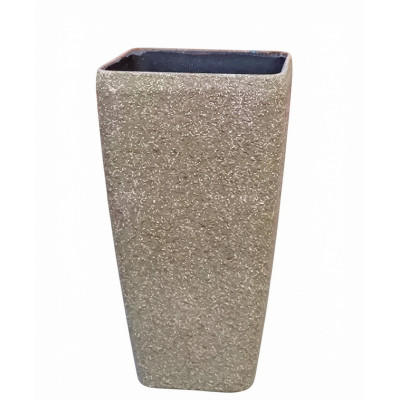 Donica kwadratowy wazon mokka