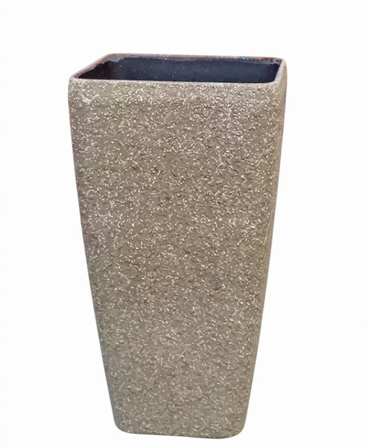 Donica kwadratowy wazon mokka