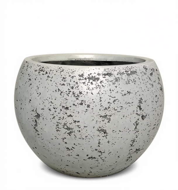 Donica Szary Cement kula