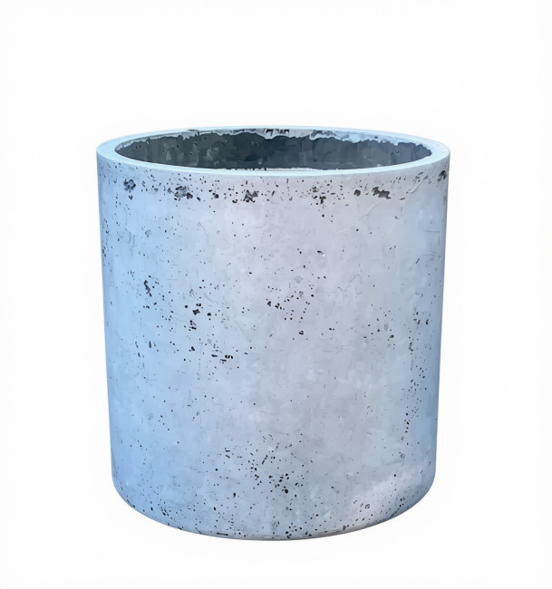 Donica Szary Cement walec
