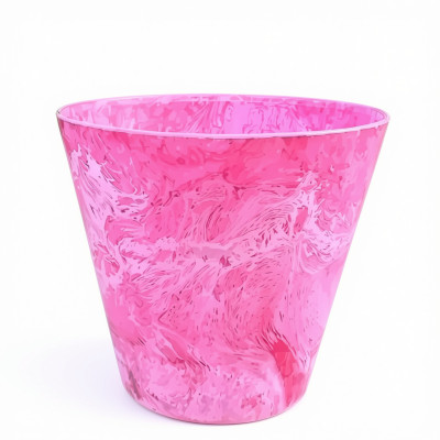 Donica Artstone Claire okrągła różowa