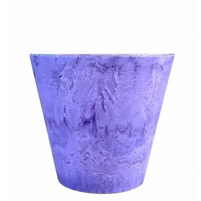 Donica Artstone Claire okrągła fioletowa