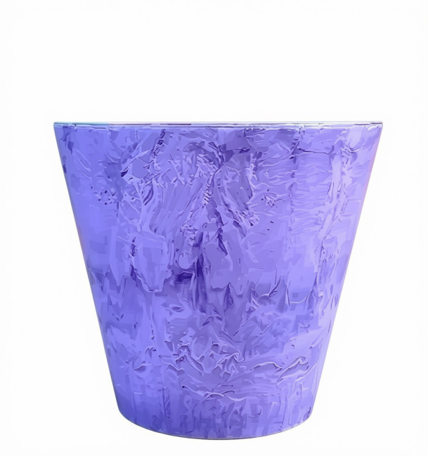 Donica Artstone Claire okrągła fioletowa