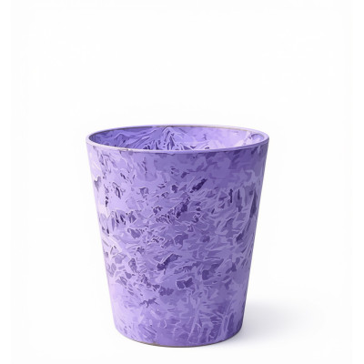 Doniczka Artstone Claire okrągła fioletowa osłonka