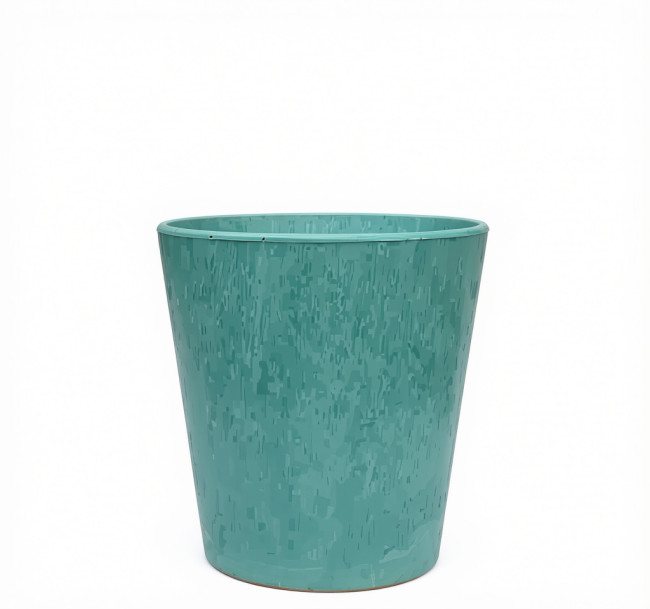 Doniczka Artstone Claire okrągła tymianek osłonka