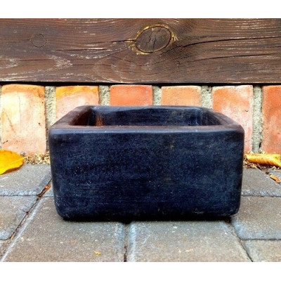 Osłonka ceramiczna matowa kwadratowa czarna